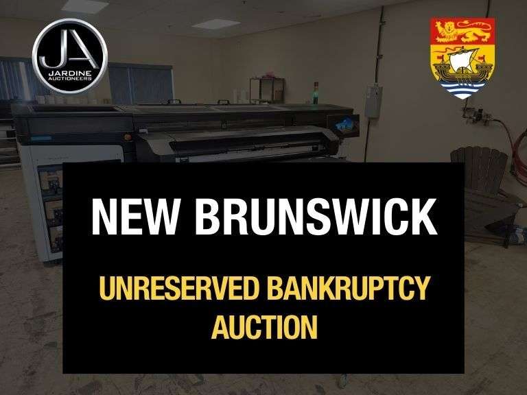 April 1, 2026 UNRESERVED (TIMED) BANKRUPTCY AUCTION – ROCKET (FORMERLY TAYLOR PRINTING)